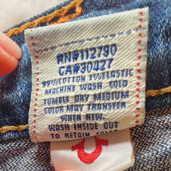 True Religion Joey 28 Jeans Distressed 29" Inseam - Picture 9 of 9